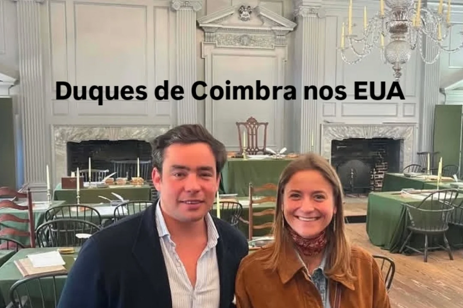 Duques de Coimbra representam a Casa Real Portuguesa em eventos nos EUA