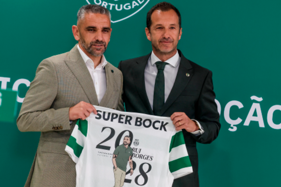 Rúben Amorim renova contrato com Rui Borges até 2028 no Sporting