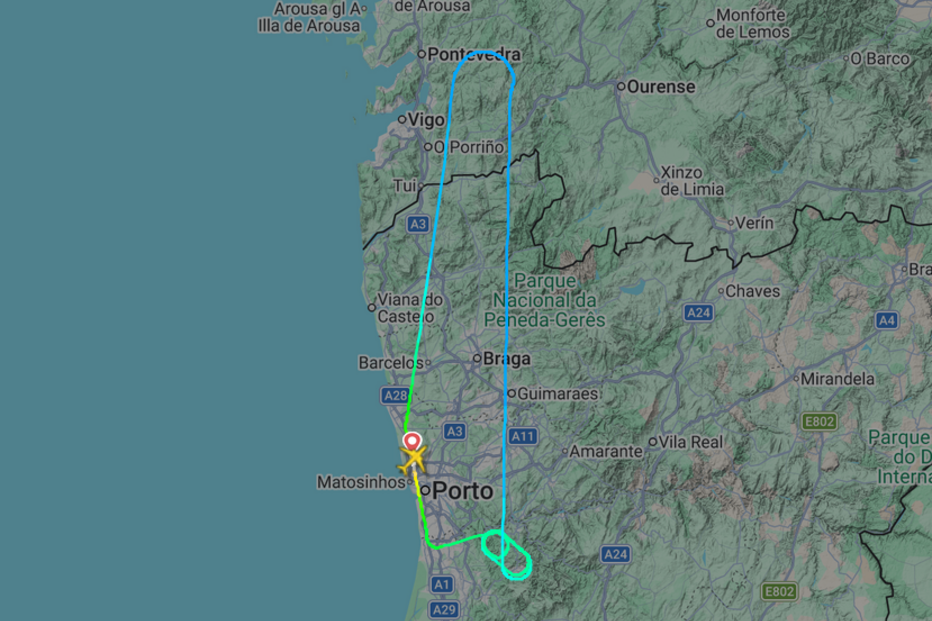 Voo do Porto para o Luxemburgo volta para trás 1 hora após a descolagem