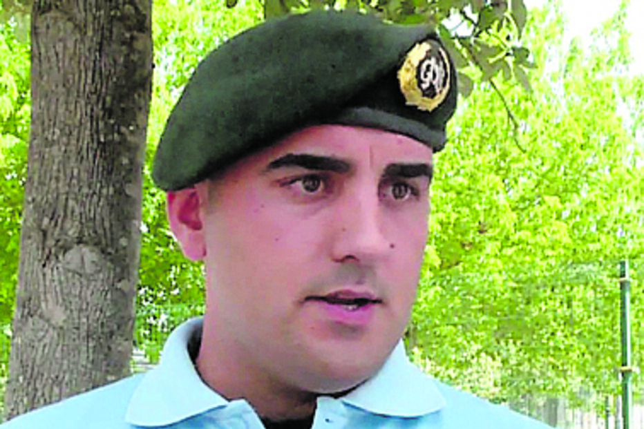 Capitão António Barrigas, comandante do Destacamento da GNR de Grândola