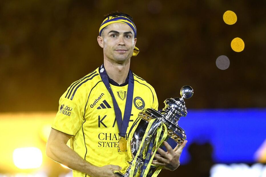 Cristiano Ronaldo conquista o campeonato da Arábia Saudita.