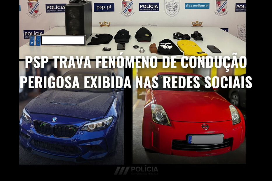 PSP investiga condução perigosa exibida nas redes sociais