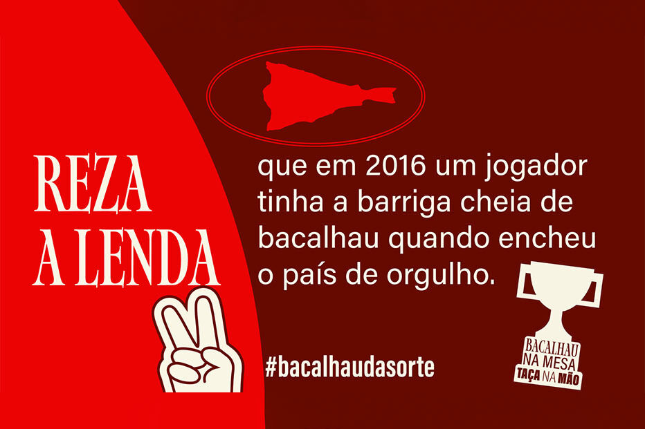 Em 2016, jogador comeu bacalhau e encheu Portugal de orgulho