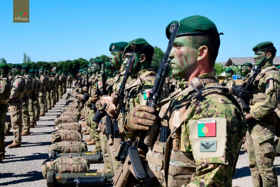 Militares na parada