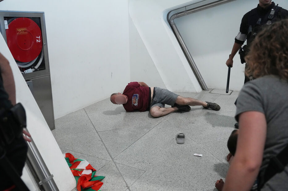 Chegada dos ativistas bascos ao aeroporto espanhol