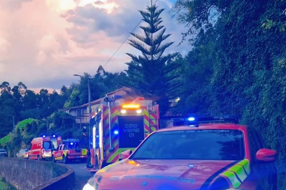 Idosa retirada após piso ceder em casa antiga na Póvoa de Lanhoso