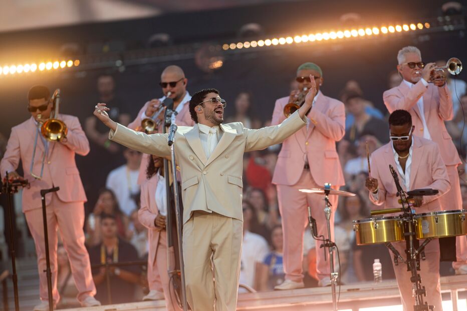 Concerto de Bad Bunny em Barcelona