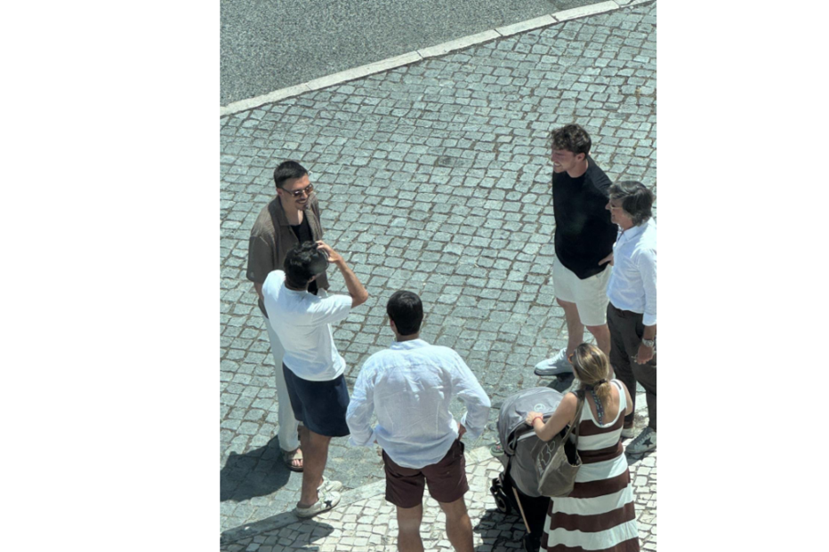 Ruben Amorim reencontra antigos jogadores do Sporting em Lisboa