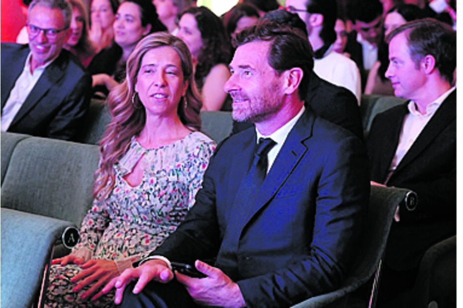 André Villas-Boas, presidente do FC Porto, e Maria João Vieira de Matos