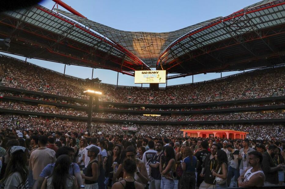 Estádio da Luz ficou lotado