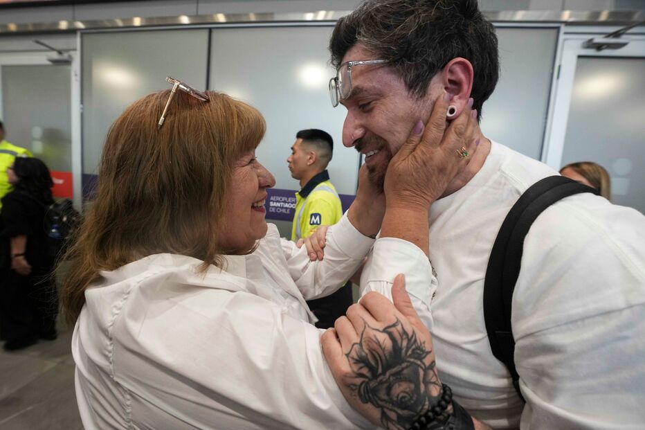 Adler reencontrou a mãe no Chile 36 anos depois