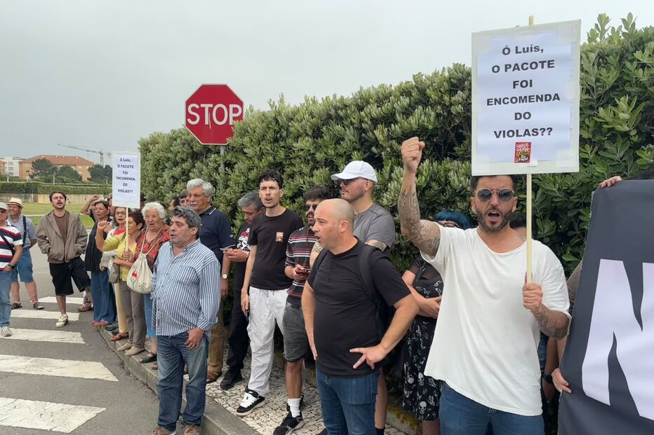 Protesto em São Félix da Marinha questiona pacote laboral