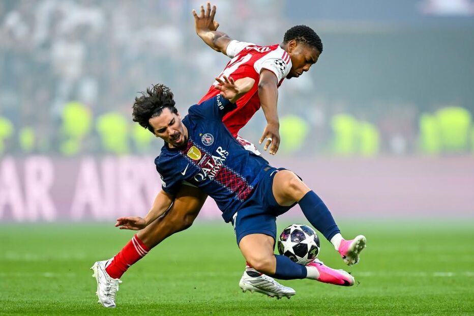 Vitinha durante final da Liga dos Campeões