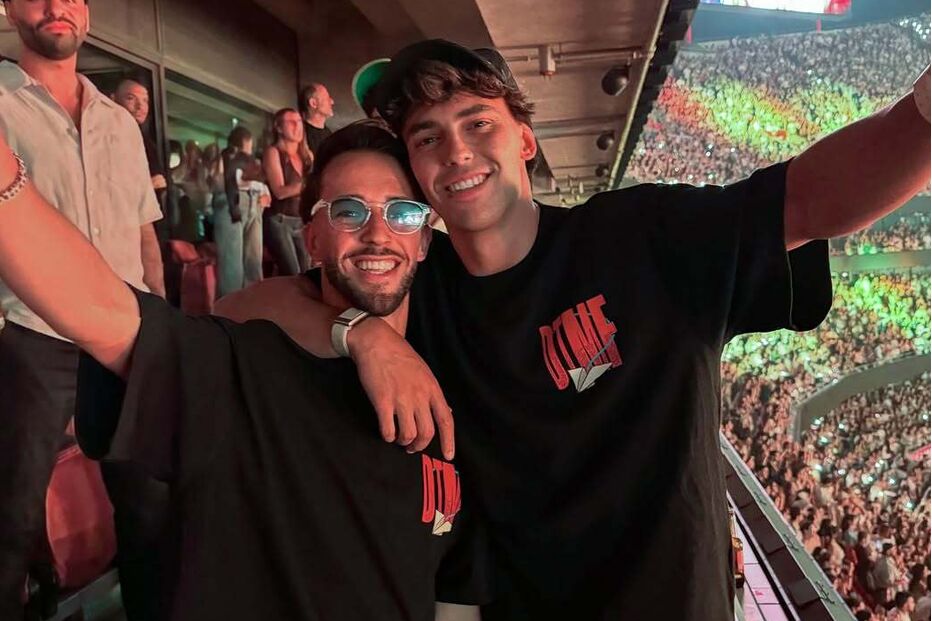 João Félix e o irmão Hugo Félix