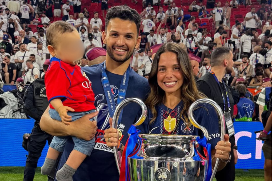 Gonçalo Ramos, Margarida Amaral Domingues e filho Bernardo