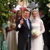<![CDATA[ Família real britânica reunida para casamento de Peter Phillips ]]>