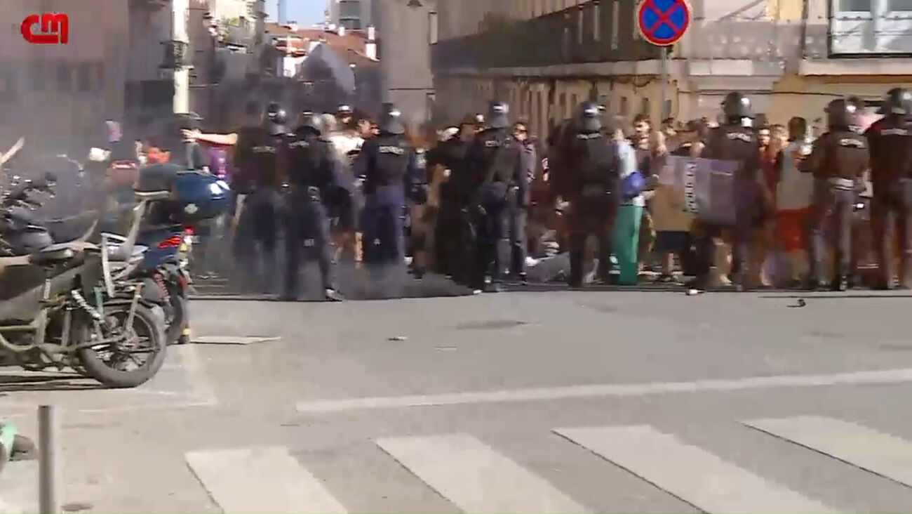Confrontos na Assembleia da República