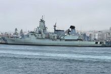 Navios de força multinacional da NATO nos Açores