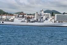 Navios de força multinacional da NATO nos Açores