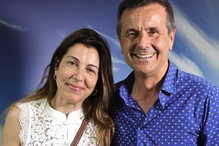 Jorge Gabriel surge em público com a namorada