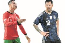 Cristiano Ronaldo e Messi