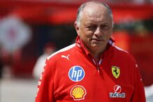 Francês Frédéric Vasseur, chefe da equipa Ferrari, em observação hospitalar