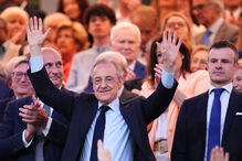 Florentino Pérez vence as eleições e é reeleito presidente do Real Madrid