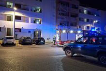 Morador temporariamente desalojado devido a incêndio em apartamento em Albufeira