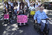 9.ª edição da Marcha pela Vida Independente de pessoas com deficiência, para assinalar o Dia Europeu da Vida Independente (05 de maio), na Avenida da Liberdade, em Lisboa,10 junho 2026