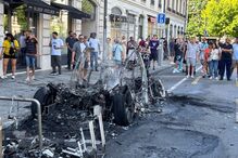 Confrontos entre manifestantes anti-G7 e polícia perto da sede da ONU em Genebra