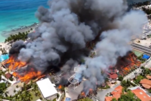 Incêndio destruiu um hotel de luxo na República Dominicana, esta sexta-feira