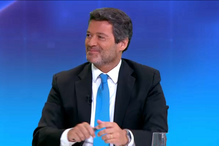 André Ventura em entrevista no Grande Jornal 