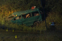 Dois mortos e cinco feridos em despiste de carrinha no IC1 em Santiago do Cacém 