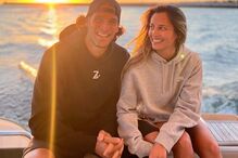 Gonçalo Paciência e Priscilla Tardelli Tollini