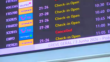 Greve geral cancela e atrasa dezenas de voos Aeroporto de Lisboa