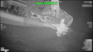 EUA divulgam imagens do que dizem ser um ataque a petroleiro que tentava entrar no Irão