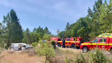 Três feridos em colisão na ER244 em Ponte de Sor. Helicóptero acionado