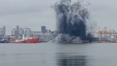 Drone marítimo explode em porto do Mar Negro na Roménia