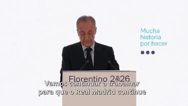 O momento em que Florentino elogia Mourinho no discurso e... tem de pedir palmas à plateia