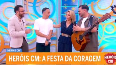 'Anjos' animam a manhã do 'Olá, Bom dia' com nova música