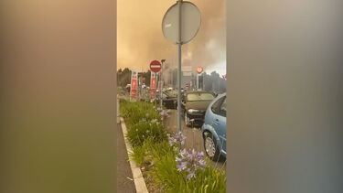 Incêndio descontrolado ameaça casas em Valongo e Gondomar