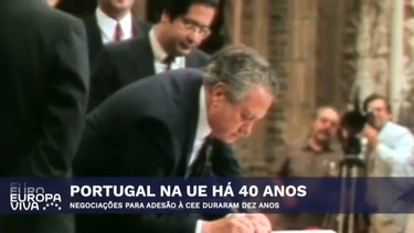 Portugal aderiu à União Europeia há 40 anos 