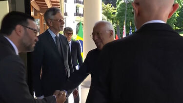 Macron, Lula, Costa e Von der Leyen chegam à cimeira do G7 