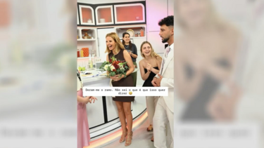 Cristina Ferreira recebe buquê de flores e diz estar pronta para casar