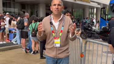 "O momento alto foi quando Ronaldo acenou para os adeptos": Pedro Neves de Sousa sobre chegada da Seleção a Houston