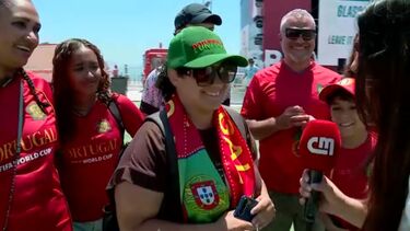 "Fazemos tudo para ver a Seleção": adeptos começam a juntar-se em Lisboa para assistir ao jogo de Portugal