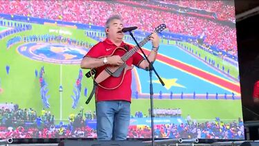 Toy canta o Hino Nacional antes da estreia de Portugal no Mundial2026