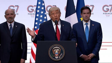 “Nunca viram nada assim”: Trump enaltece acordo com o Irão no encerramento da cimeira do G7