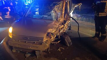 Colisão frontal faz cinco feridos em Castro Marim