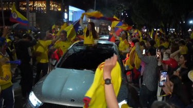 Apoiantes celebram vitória de De La Espriella nas presidenciais colombianas